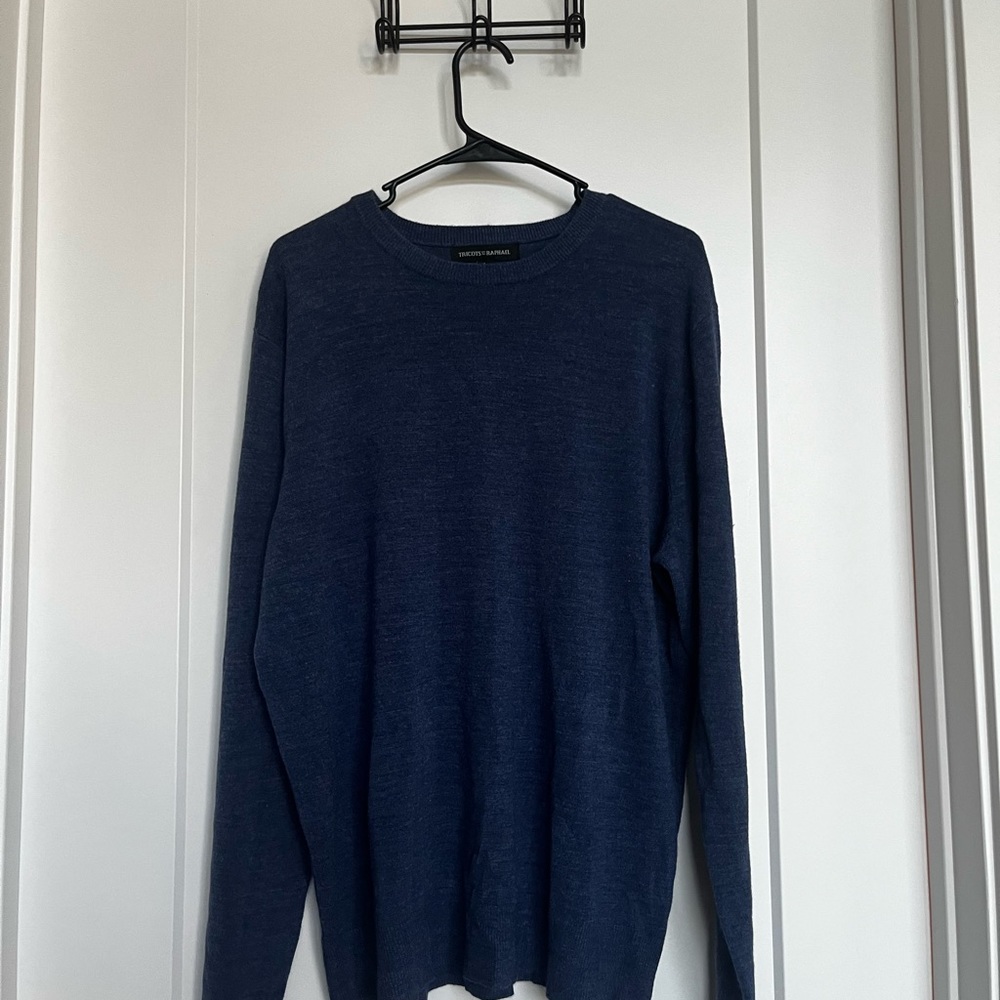 Blue Sweater Tricot St Raphael